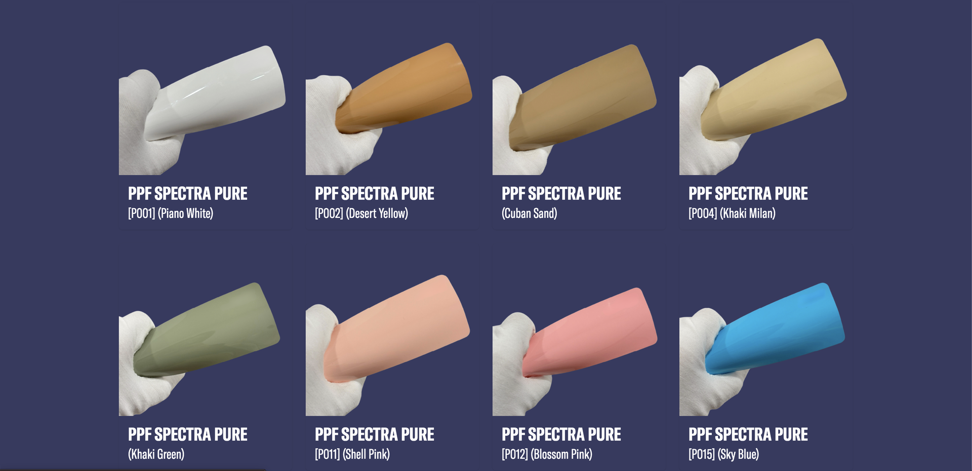 Pure Ppf Color Live Available Color PPF